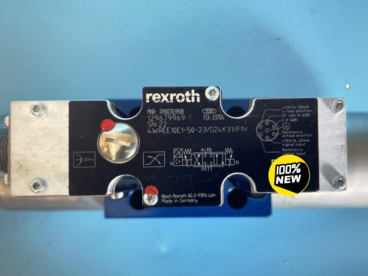 Rexroth Proportional Directional Valve R900703908 4WREE10E1-50-2X