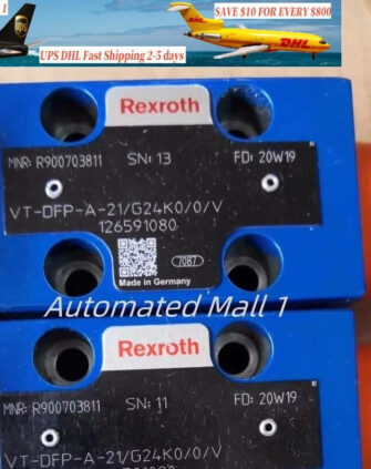 Rexroth Proportional Valve R900703811 VT-DFP-A-21/G2 4K0/0/V — High-Performance Hydraulic Proportional Valve