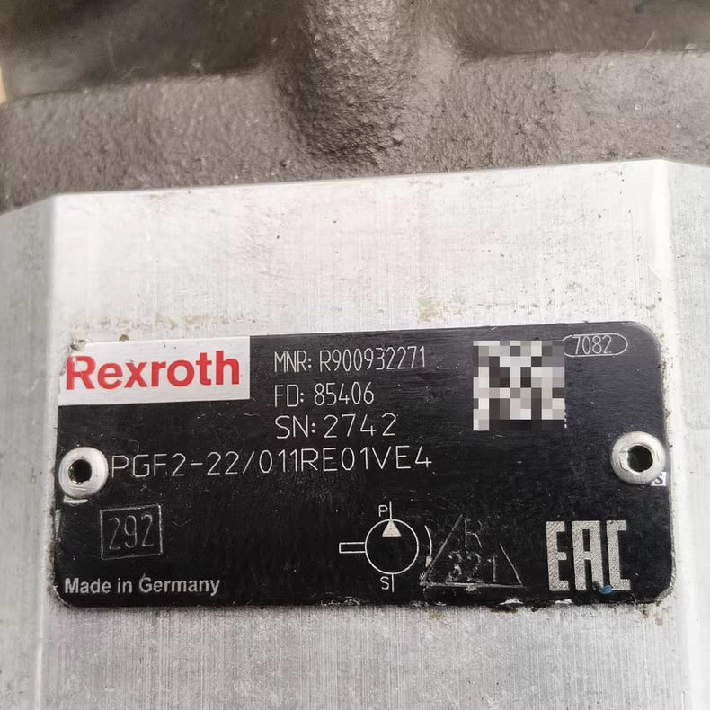 Rexroth PGF2-22/011RE01VE4 (R900932271) External Gear Pump – Reliable Industrial Hydraulic Power Source - Image 3